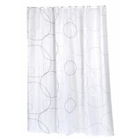 Carnation Home Fashions FSC-AVA Ava Fabric Shower Curtain
